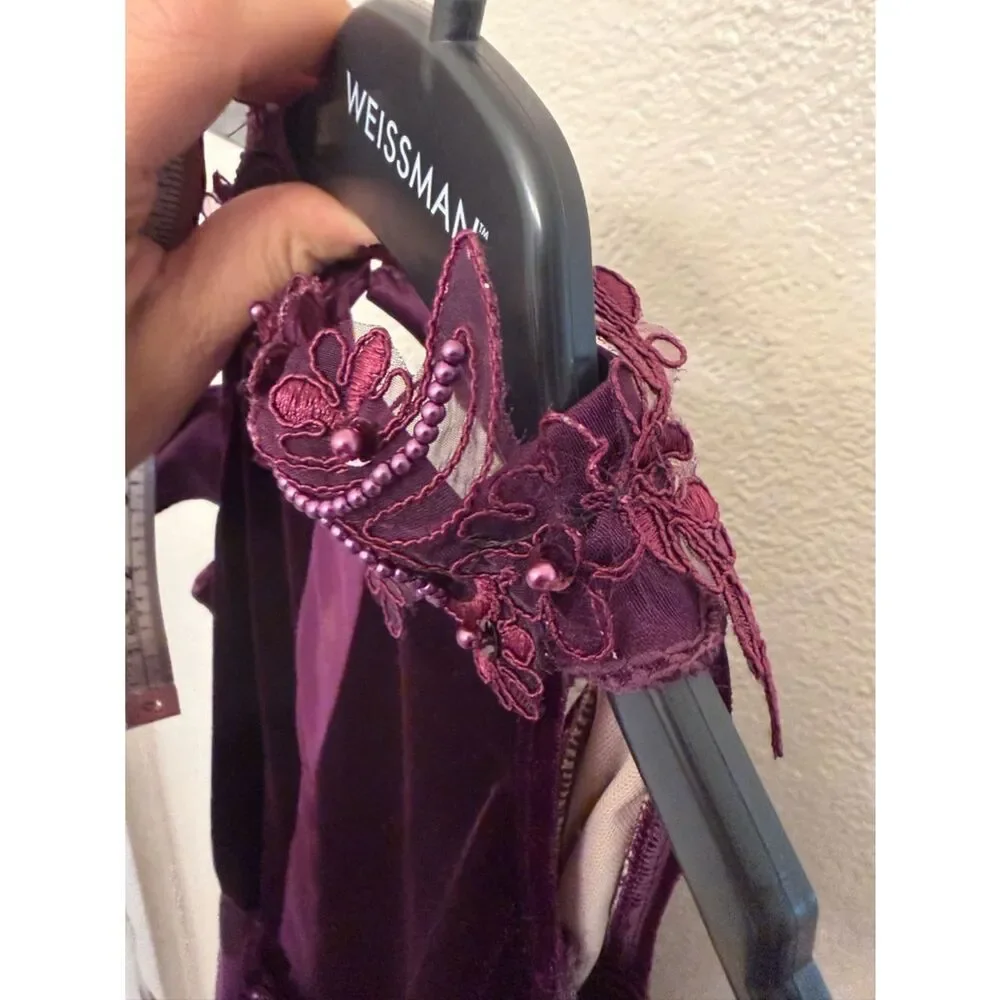 Weissman dance costum purple